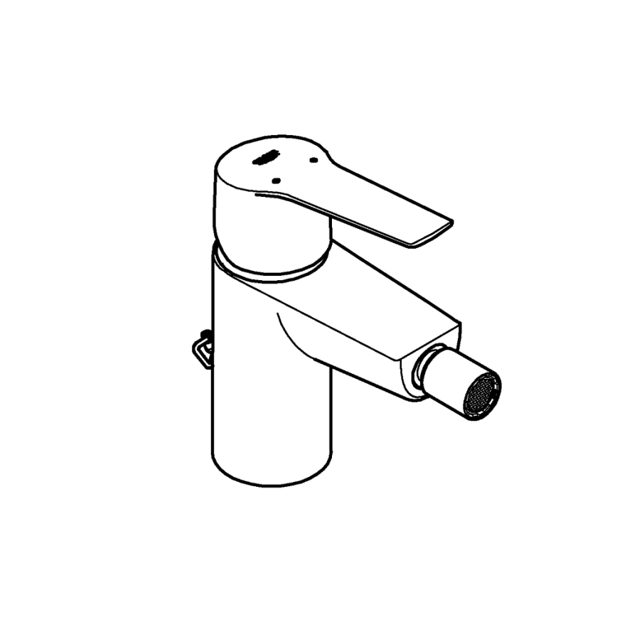 GROHE 32281002 - Bidetna armatura START S, sijajni krom