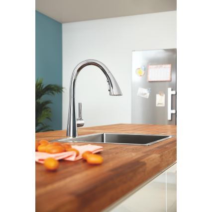 GROHE 32294002 - Kuhinjska pipa ZEDRA 401 mm, sijajni krom