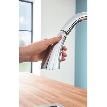 GROHE 32294002 - Kuhinjska pipa ZEDRA 401 mm, sijajni krom