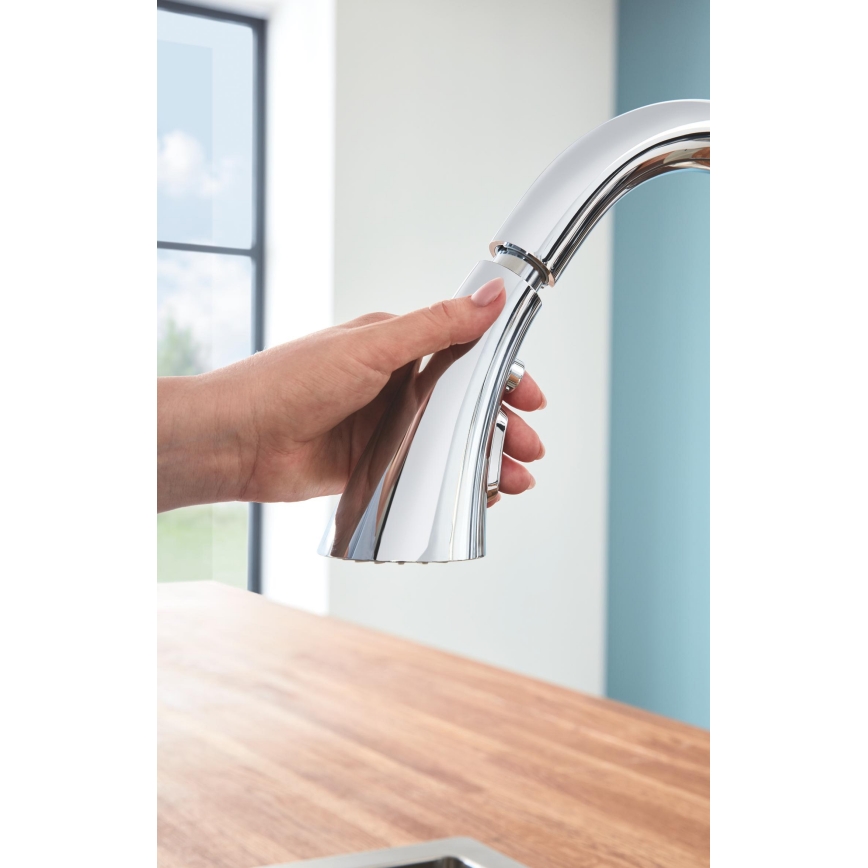 GROHE 32294002 - Kuhinjska pipa ZEDRA 401 mm, sijajni krom