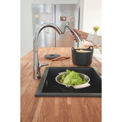 GROHE 32294002 - Kuhinjska pipa ZEDRA 401 mm, sijajni krom