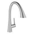 GROHE 32294DC2 - Kuhinjska pipa ZEDRA iz nerjavečega jekla