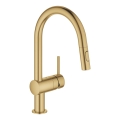 GROHE 32321GN2 - kuhinjska pipa EUROCUBE, zlata