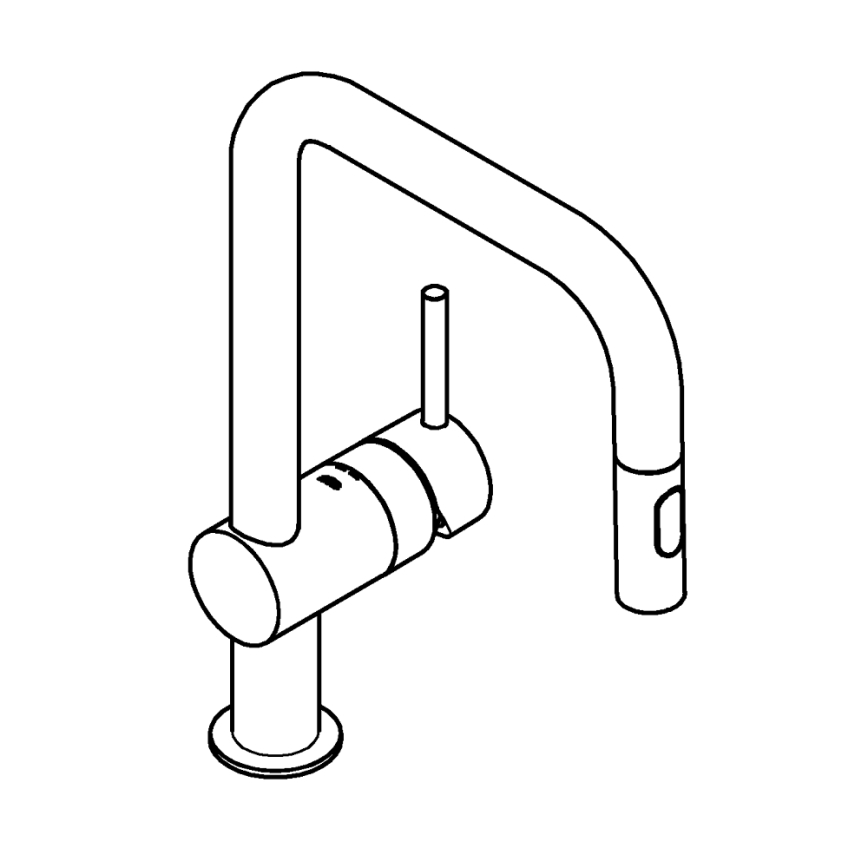 GROHE 32322DL2 - Kuhinjska pipa A bronasta