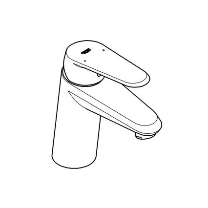 GROHE 3246920E - Pipa za umivalnik EURODISC COSMOPOLITAN velikost S krom