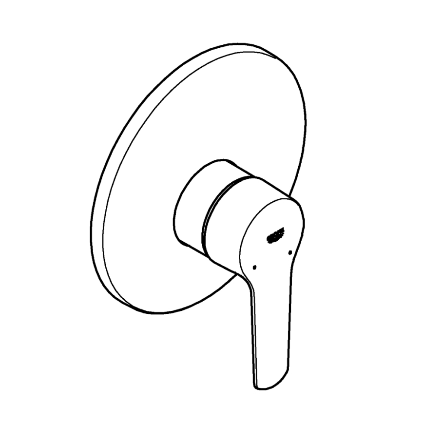 GROHE 32590002 - tuš mešalnik START, sijajni krom