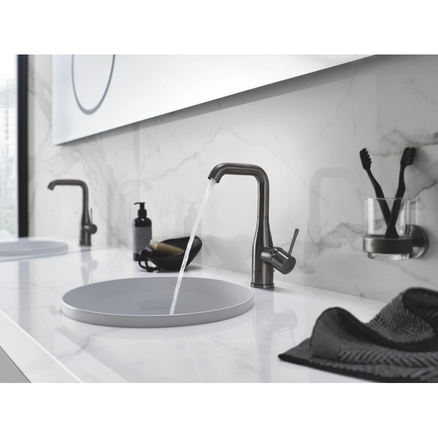 GROHE 32628AL1 - Mešalna armatura za umivalnik ESSENCE, velikost L, antracitna