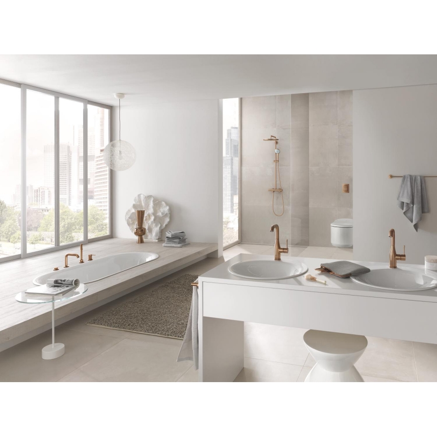 GROHE 32628DL1 - Armatura za umivalnik ESSENCE, velikost L, bronasta