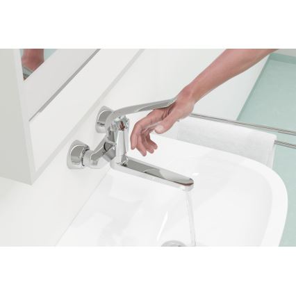 GROHE 32773000 - Pipa za umivalnik EUROECO SPECIAL, izliv 257 mm, sijajni krom