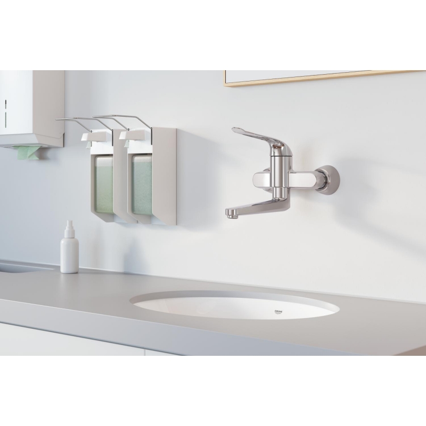 GROHE 32773000 - Pipa za umivalnik EUROECO SPECIAL, izliv 257 mm, sijajni krom