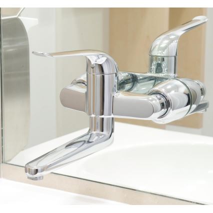 GROHE 32773000 - Pipa za umivalnik EUROECO SPECIAL, izliv 257 mm, sijajni krom