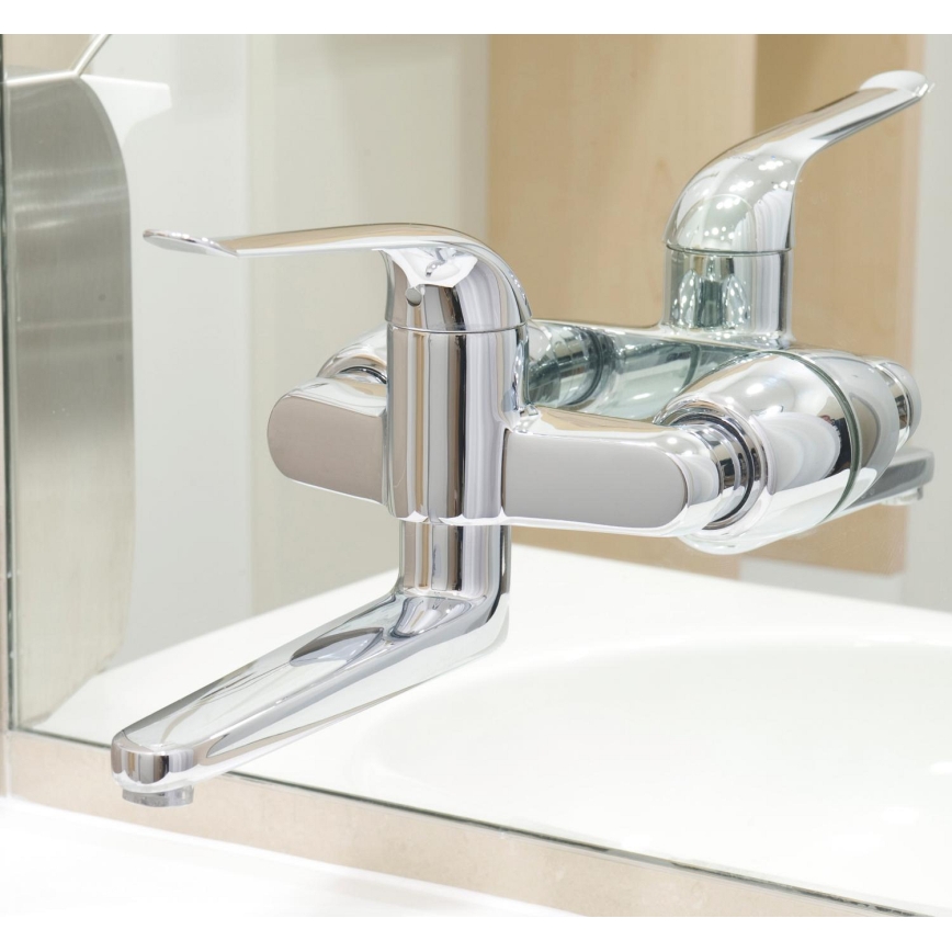 GROHE 32773000 - Pipa za umivalnik EUROECO SPECIAL, izliv 257 mm, sijajni krom