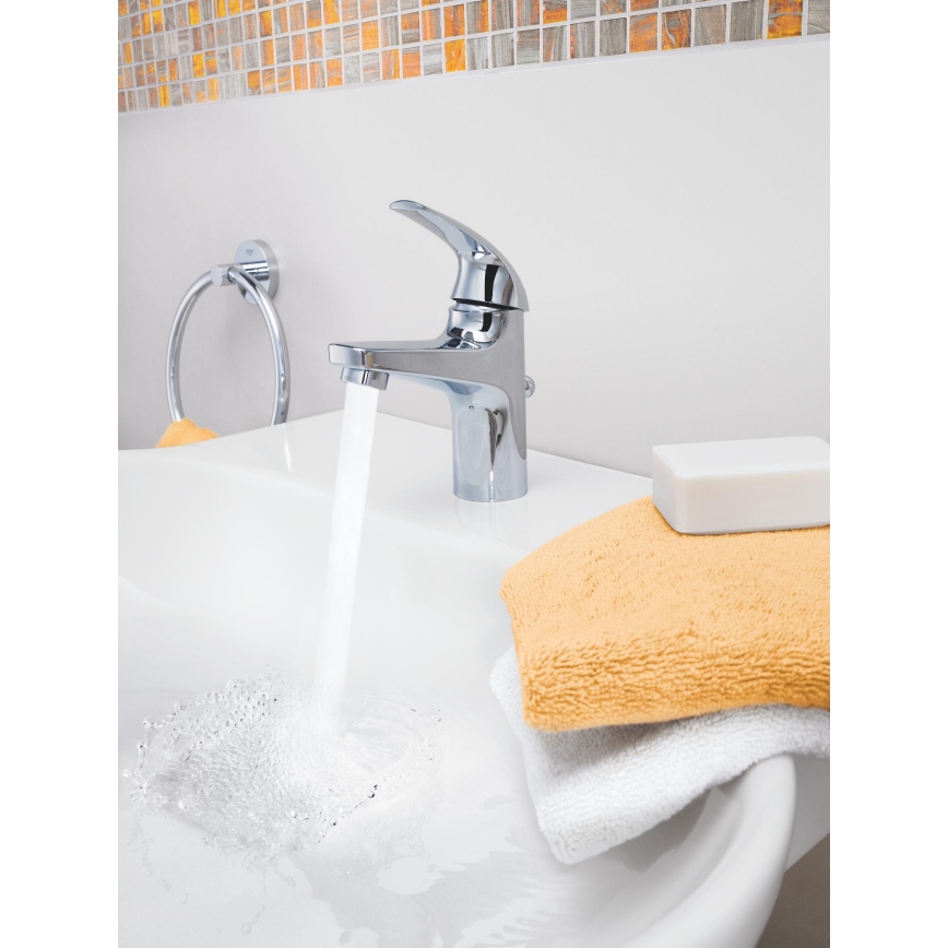 GROHE 32805000 - Umivalniška baterija BAUCURVE DN 15 sijajni krom