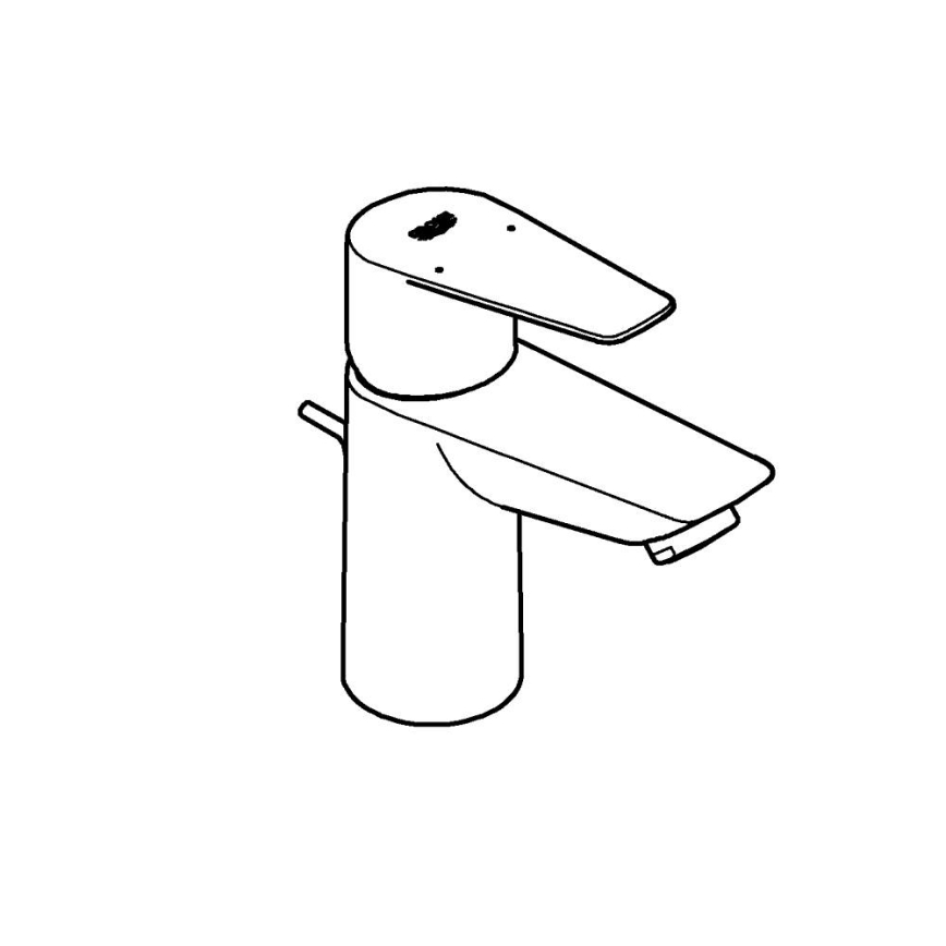 GROHE 32819001 - Umivalni mešalnik BAUEDGE 147 mm, krom visokega sijaja