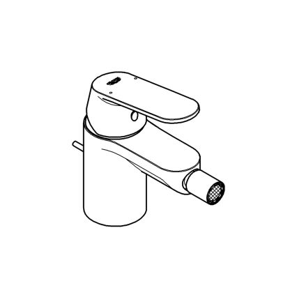 GROHE 32839000 - Pipa za bide EUROSMART COSMOPOLITAN, velikost S, sijajni krom