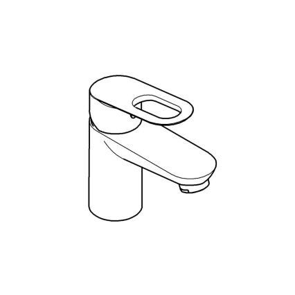 GROHE 32857000 - Stoječi ventil BAULOOP DN 15 sijajni krom