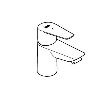 GROHE 32861001 - Baterija za umivalnik BAUEDGE 131 mm, sijajni krom