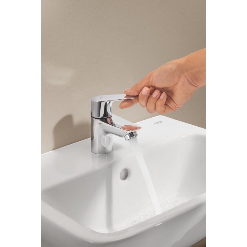GROHE 32861001 - Baterija za umivalnik BAUEDGE 131 mm, sijajni krom