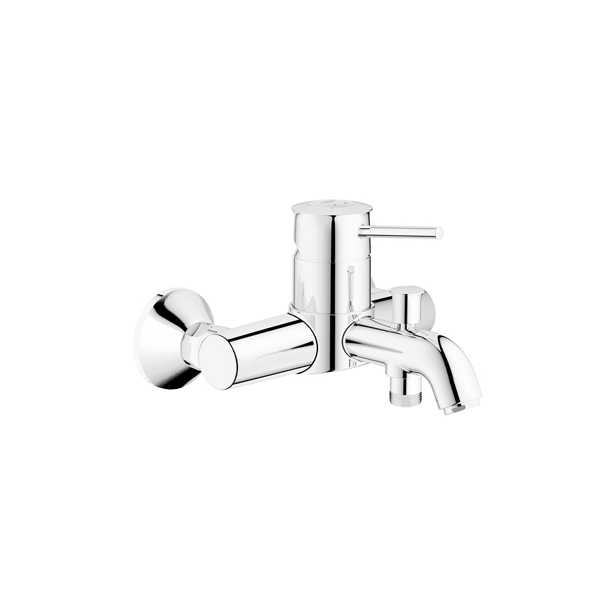 GROHE 32865000 - Kopalniška baterija BAUCLASSIC za kad DN 15, sijajni krom