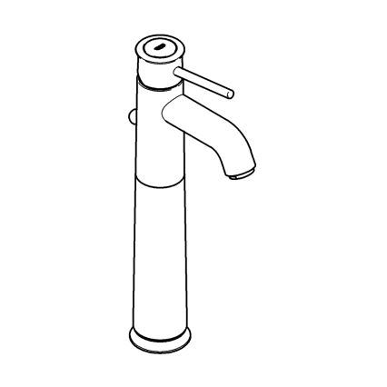 GROHE 32868000 - Umivalniška armatura BAUCLASSIC DN 15 sijajni krom