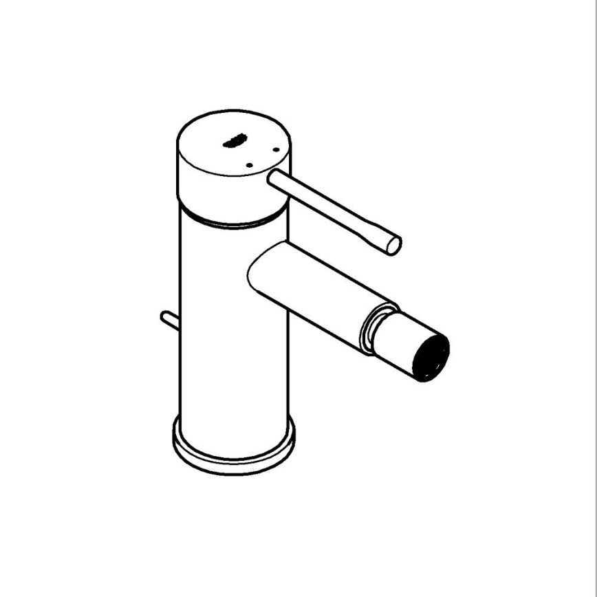 GROHE 32935001 - Baterija za bide ESSENCE DN 15 sijajni krom
