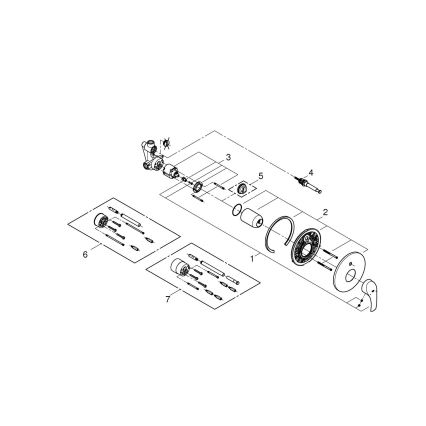 GROHE 33305002 - Kadna baterija DN 15, sijajni krom