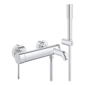 GROHE 33628001 - Komplet kopalniške baterije ESSENCE DN 15 za kad, poliran krom