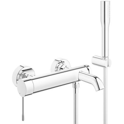 GROHE 33628001 - Komplet kopalniške baterije ESSENCE DN 15 za kad, poliran krom
