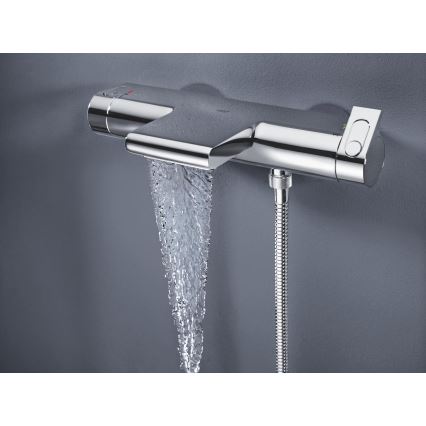 GROHE 34174001 - Termostatska kopalniška baterija za kad GROHTHERM 2000 172 mm sijajni krom