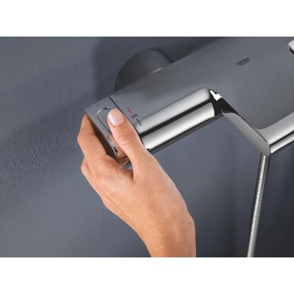GROHE 34174001 - Termostatska kopalniška baterija za kad GROHTHERM 2000 172 mm sijajni krom