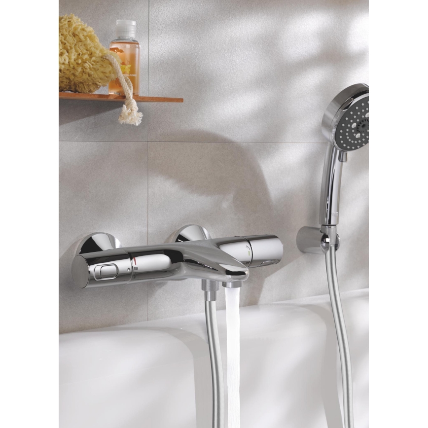 GROHE 34227002 - Termostatska kopalniška baterija PRECISION TREND DN 15 sijajni krom