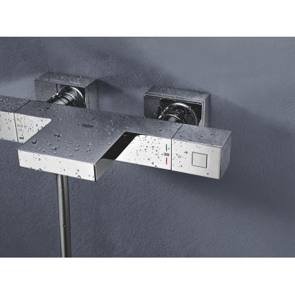 GROHE 34497000 - Termostatska kadna baterija GROHTHERM CUBE DN 15 sijajni krom