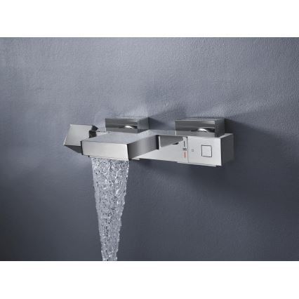 GROHE 34497000 - Termostatska kadna baterija GROHTHERM CUBE DN 15 sijajni krom