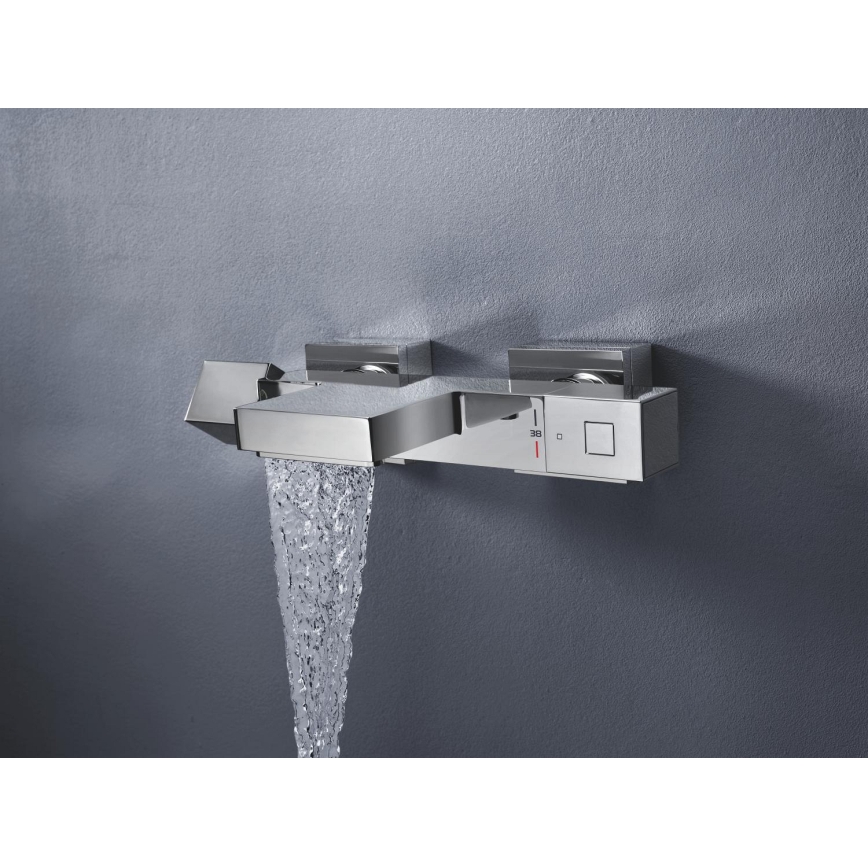 GROHE 34497000 - Termostatska kadna baterija GROHTHERM CUBE DN 15 sijajni krom