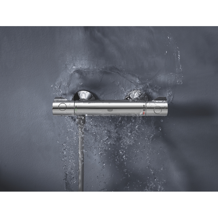 GROHE 34558000 - Termostatska pršna armatura GROHTHERM 800 DN 15 sijajni krom