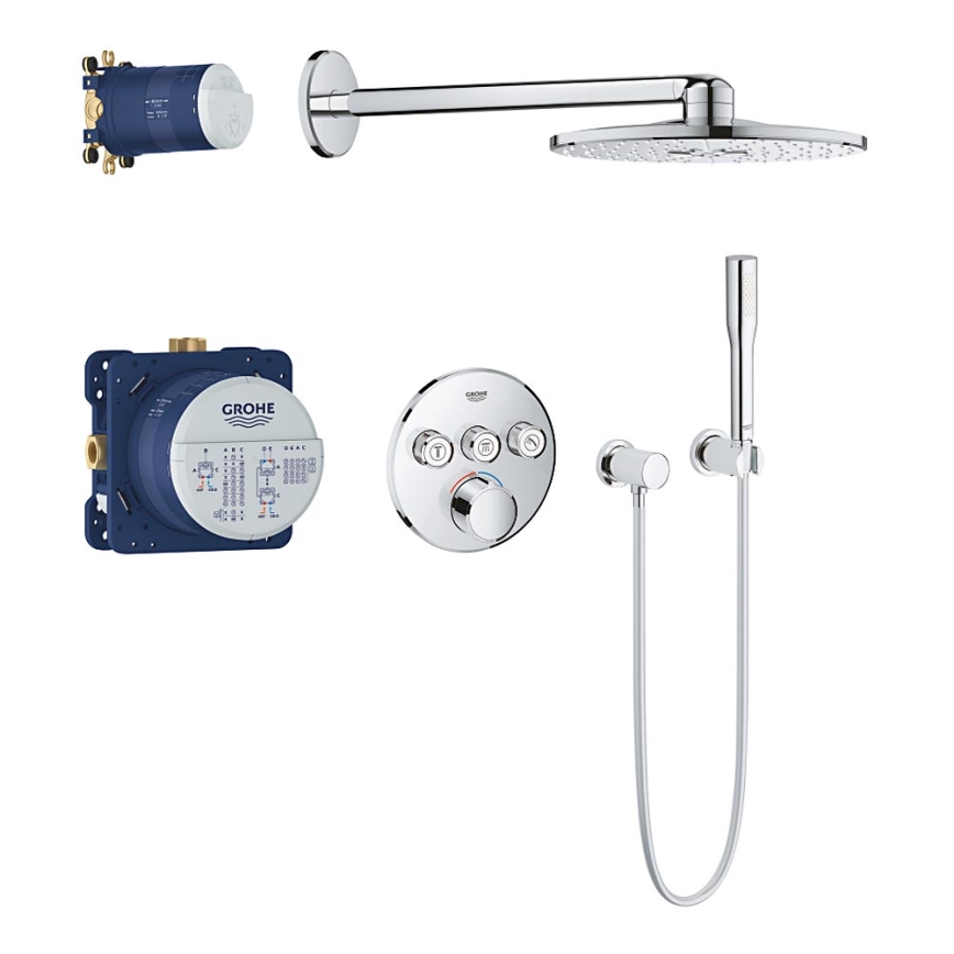 GROHE 34709000 - Tuš set SMARTCONTROL Perfect sijajni krom