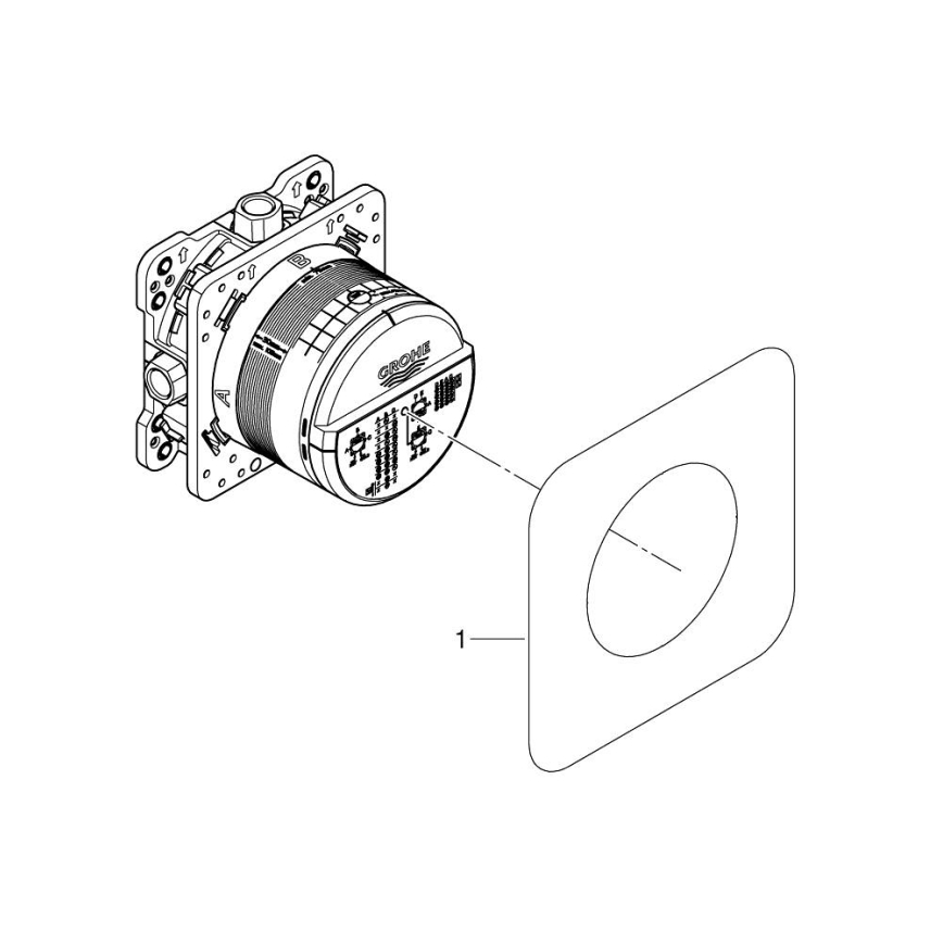 GROHE 34709000 - Tuš set SMARTCONTROL Perfect sijajni krom