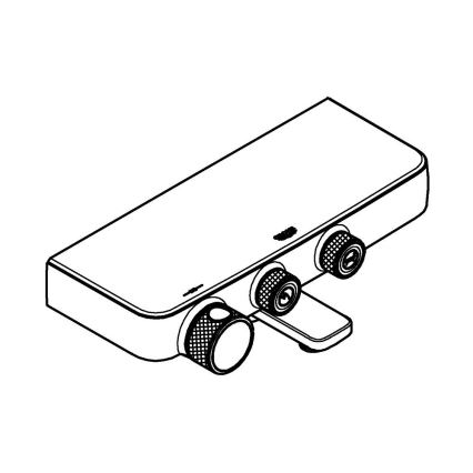 GROHE 34718000 - Termostatska kadna armatura GROHTHERM SMARTCONTROL 12” krom