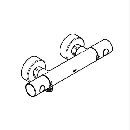 GROHE 34765000-Termostatska tuš baterija GROHTHERM COSMOPOLITAN DN 15 krom