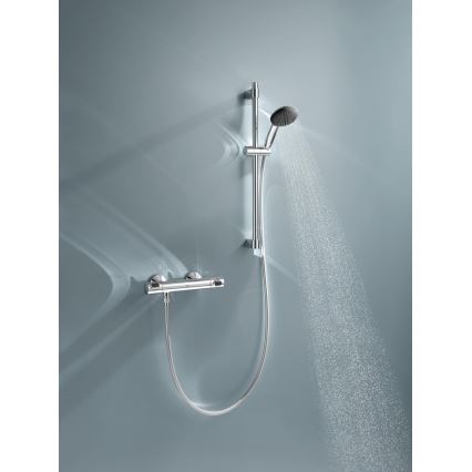 GROHE 34800001 - Tuš komplet s termostatsko baterijo PRECISION FLOW 600 mm, sijajni krom