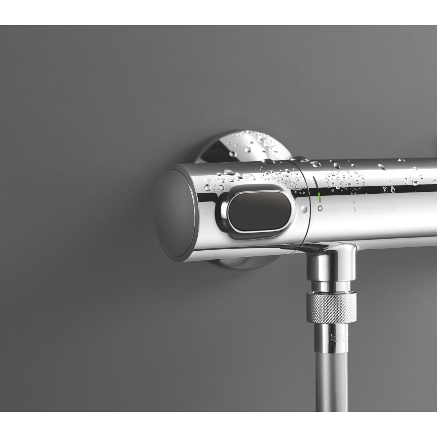 GROHE 34800001 - Tuš komplet s termostatsko baterijo PRECISION FLOW 600 mm, sijajni krom