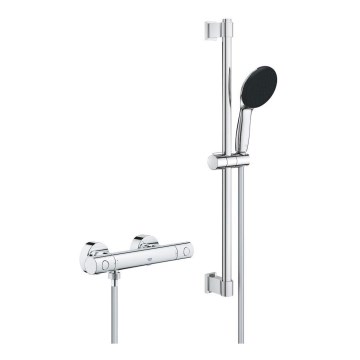 GROHE 34856000 - Pršna garnitura s termostatsko baterijo PRECISION GET, 600 mm, sijajni krom