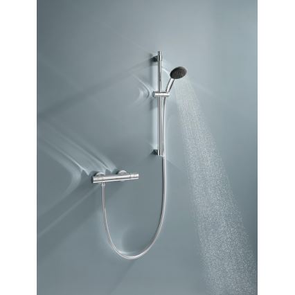 GROHE 34856000 - Pršna garnitura s termostatsko baterijo PRECISION GET, 600 mm, sijajni krom