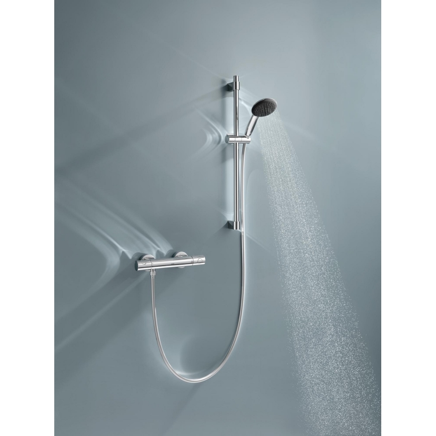 GROHE 34856000 - Pršna garnitura s termostatsko baterijo PRECISION GET, 600 mm, sijajni krom