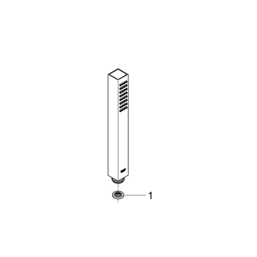 GROHE 34875000 - Tušni sistem PRECISION SMARTCONTROL 310 mm sijajni krom