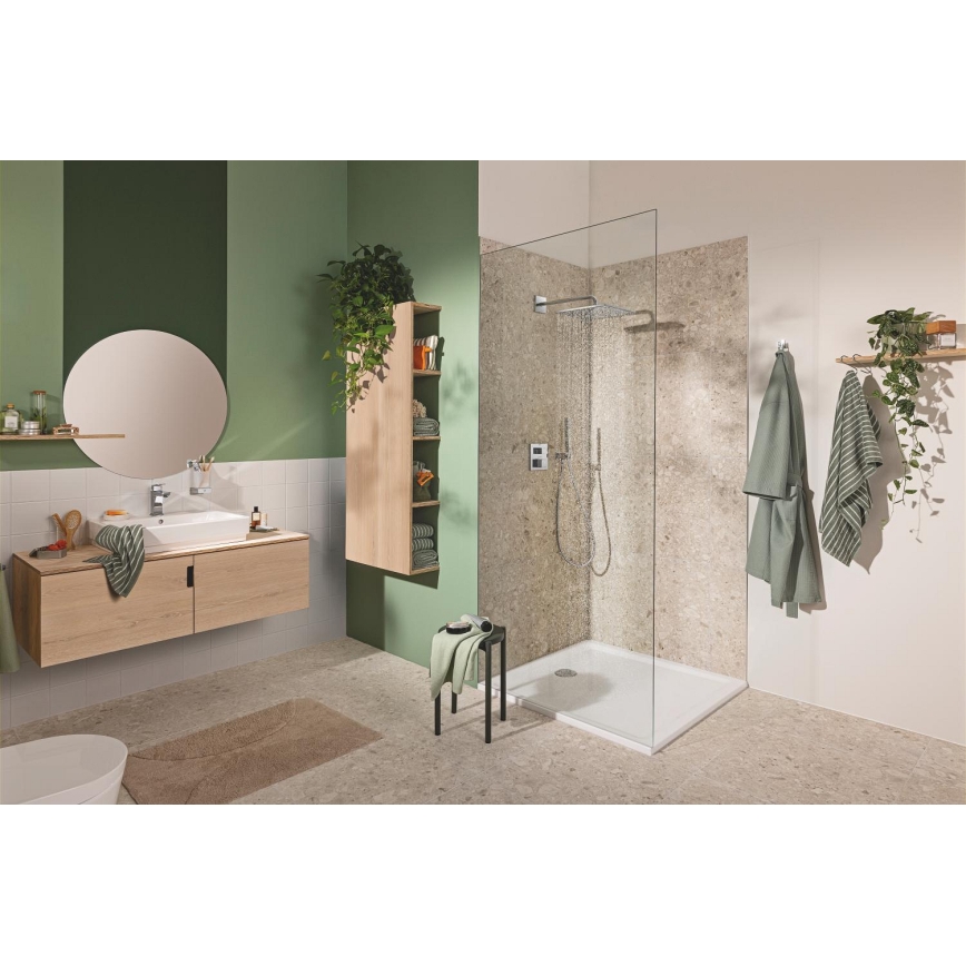 GROHE 34879000 - Podometni tuš sistem PRECISION CUBE 310 × 310 mm kromiran