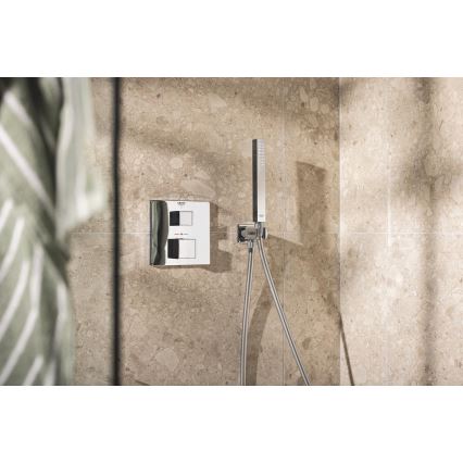 GROHE 34879000 - Podometni tuš sistem PRECISION CUBE 310 × 310 mm kromiran