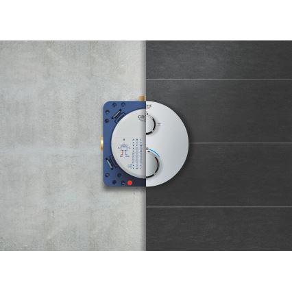 GROHE 34880000 - Tuš komplet z vgradno mešalno baterijo GROHTHERM SMARTCONTROL, sijajni krom