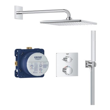 GROHE 34881000 - Podometni tušni sistem PRECISION 310 × 310 mm, poliran krom