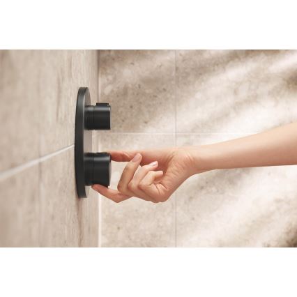 GROHE 348822430 - Komplet prhe PRECISION 250 × 250 mm črna